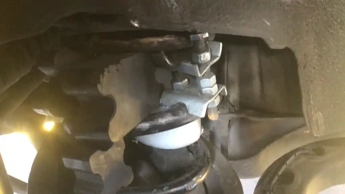 Oil change service bay at Beacon Auto Care in Sunnyvale